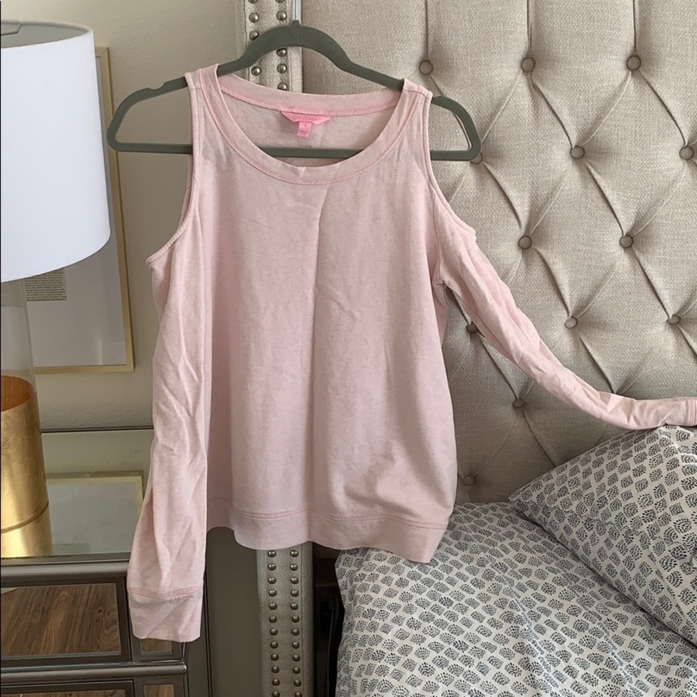 Lilly Pulitzer Cold Shoulder Sweatshirt